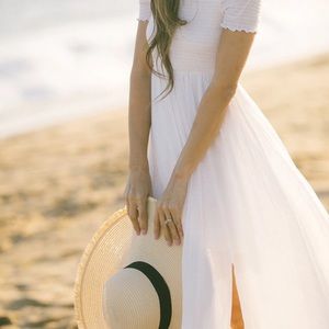 COPY - Off the shoulder white dress! Never worn
